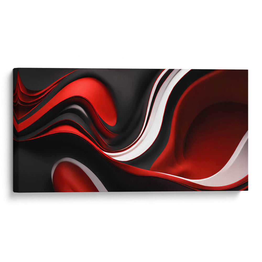 Roja Profundidad - DEA Digital Esoteric Art | Cuadro decorativo de Canvas Lab