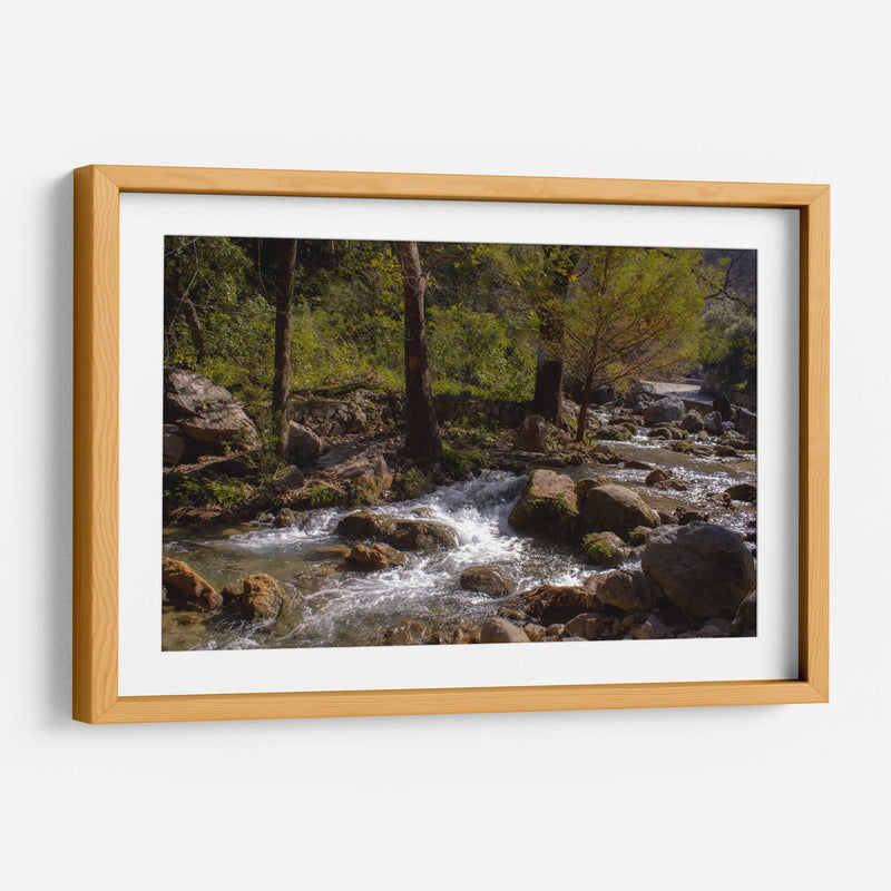 Rio Corriendo - Donaldo Meda  | Cuadro decorativo de Canvas Lab