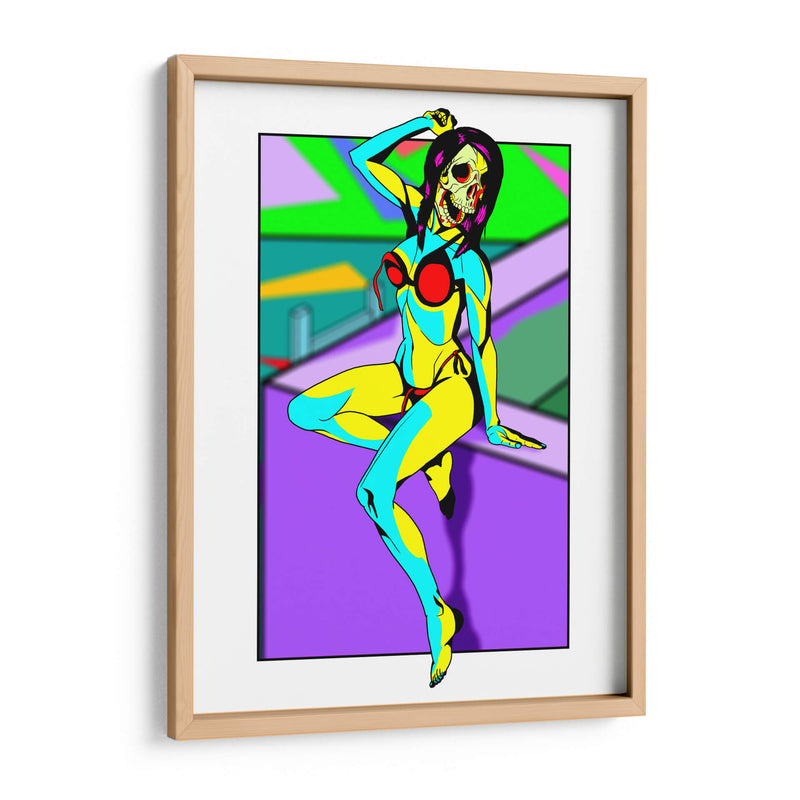 La Muerte de Vacaciones - Donaldo Meda  | Cuadro decorativo de Canvas Lab