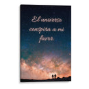 El universo conspira a mi favor. - Nosion | Cuadro decorativo de Canvas Lab
