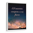 El universo conspira a mi favor. - Nosion | Cuadro decorativo de Canvas Lab