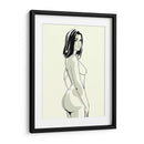 Figura Femenina en Linea - Donaldo Meda  | Cuadro decorativo de Canvas Lab