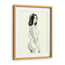 Figura Femenina en Linea - Donaldo Meda  | Cuadro decorativo de Canvas Lab