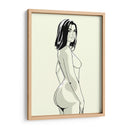 Figura Femenina en Linea - Donaldo Meda  | Cuadro decorativo de Canvas Lab