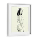 Figura Femenina en Linea - Donaldo Meda  | Cuadro decorativo de Canvas Lab