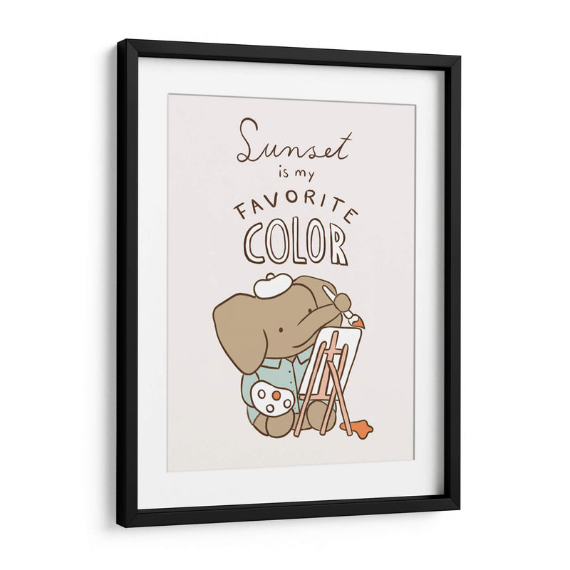 El atardecer es mi color favorito - Maita San | Cuadro decorativo de Canvas Lab