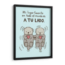 A tu lado - Maita San | Cuadro decorativo de Canvas Lab