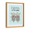 A tu lado - Maita San | Cuadro decorativo de Canvas Lab