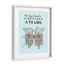 A tu lado - Maita San | Cuadro decorativo de Canvas Lab