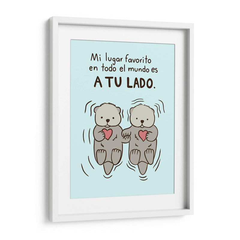 A tu lado - Maita San | Cuadro decorativo de Canvas Lab