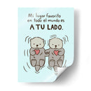 A tu lado - Maita San | Cuadro decorativo de Canvas Lab