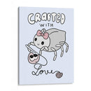 Creado con amor - Maita San | Cuadro decorativo de Canvas Lab