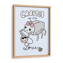Creado con amor - Maita San | Cuadro decorativo de Canvas Lab