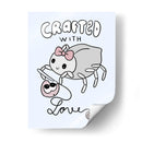 Creado con amor - Maita San | Cuadro decorativo de Canvas Lab