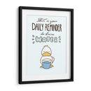 Recordatorio para tomar agua - Maita San | Cuadro decorativo de Canvas Lab