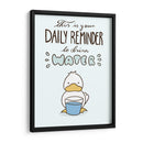 Recordatorio para tomar agua - Maita San | Cuadro decorativo de Canvas Lab