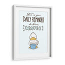 Recordatorio para tomar agua - Maita San | Cuadro decorativo de Canvas Lab