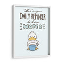 Recordatorio para tomar agua - Maita San | Cuadro decorativo de Canvas Lab