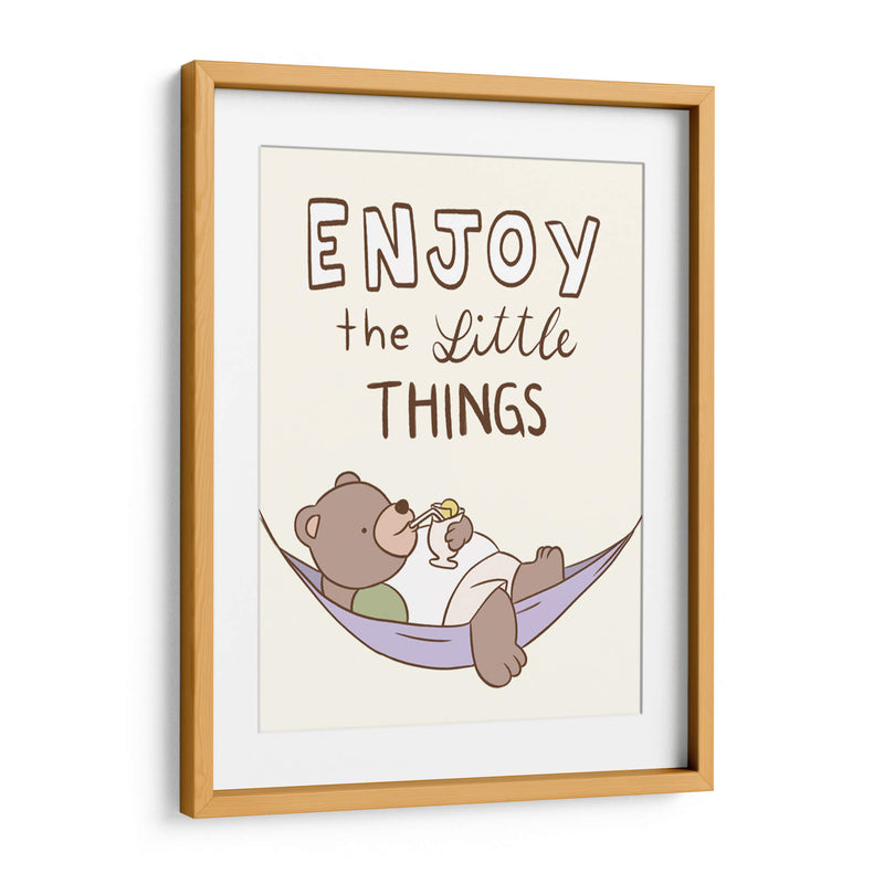 Disfruta las cosas pequeñas - Maita San | Cuadro decorativo de Canvas Lab