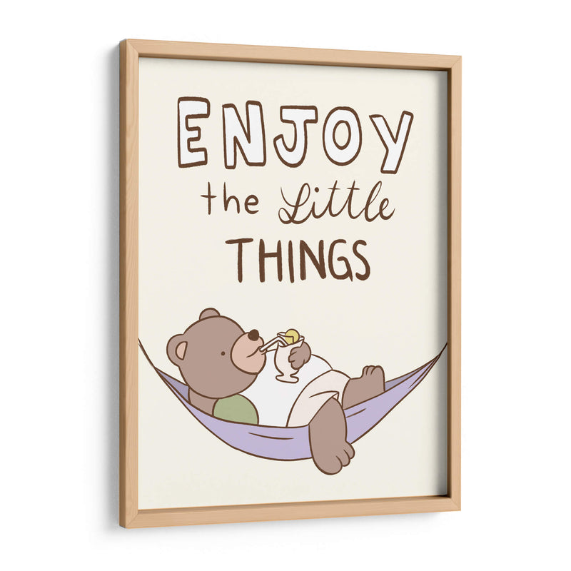 Disfruta las cosas pequeñas - Maita San | Cuadro decorativo de Canvas Lab