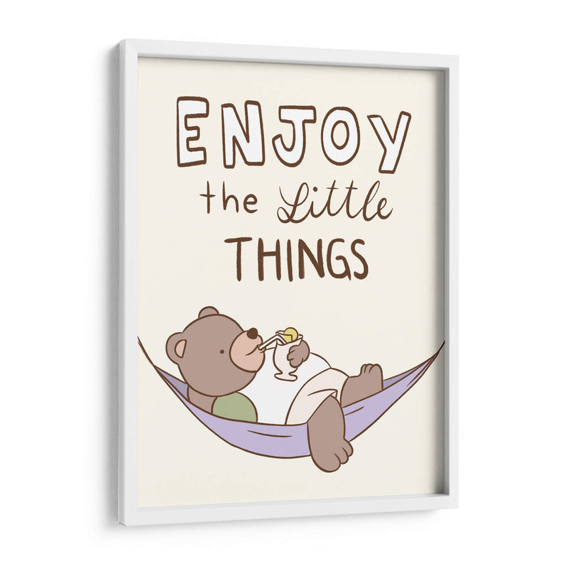 Disfruta las cosas pequeñas - Maita San | Cuadro decorativo de Canvas Lab