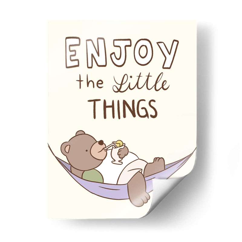 Disfruta las cosas pequeñas - Maita San | Cuadro decorativo de Canvas Lab