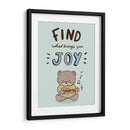 Encuentra lo que te trae felicidad - Maita San | Cuadro decorativo de Canvas Lab