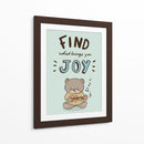 Encuentra lo que te trae felicidad - Maita San | Cuadro decorativo de Canvas Lab