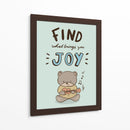 Encuentra lo que te trae felicidad - Maita San | Cuadro decorativo de Canvas Lab