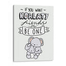 Amigos de koalidad - Maita San | Cuadro decorativo de Canvas Lab