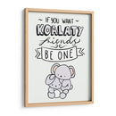 Amigos de koalidad - Maita San | Cuadro decorativo de Canvas Lab