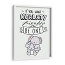 Amigos de koalidad - Maita San | Cuadro decorativo de Canvas Lab