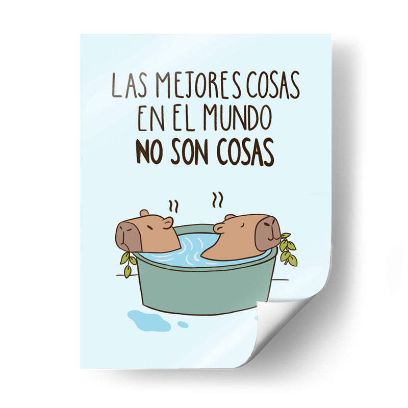 Las mejores cosas - Maita San | Cuadro decorativo de Canvas Lab