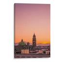 Atardecer Dorado sobre San Agustín, Morelia – Un Horizonte Atemporal. - Nosion | Cuadro decorativo de Canvas Lab