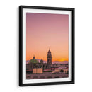 Atardecer Dorado sobre San Agustín, Morelia – Un Horizonte Atemporal. - Nosion | Cuadro decorativo de Canvas Lab