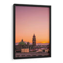 Atardecer Dorado sobre San Agustín, Morelia – Un Horizonte Atemporal. - Nosion | Cuadro decorativo de Canvas Lab