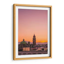 Atardecer Dorado sobre San Agustín, Morelia – Un Horizonte Atemporal. - Nosion | Cuadro decorativo de Canvas Lab