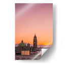 Atardecer Dorado sobre San Agustín, Morelia – Un Horizonte Atemporal. - Nosion | Cuadro decorativo de Canvas Lab