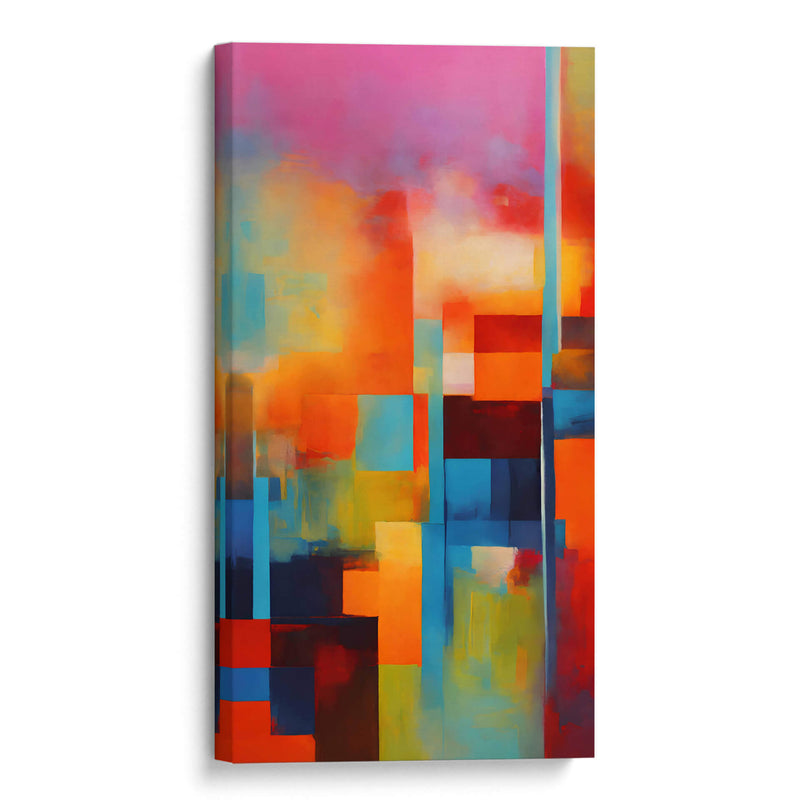 Naranja Cuadrafónico - DEA Digital Esoteric Art | Cuadro decorativo de Canvas Lab