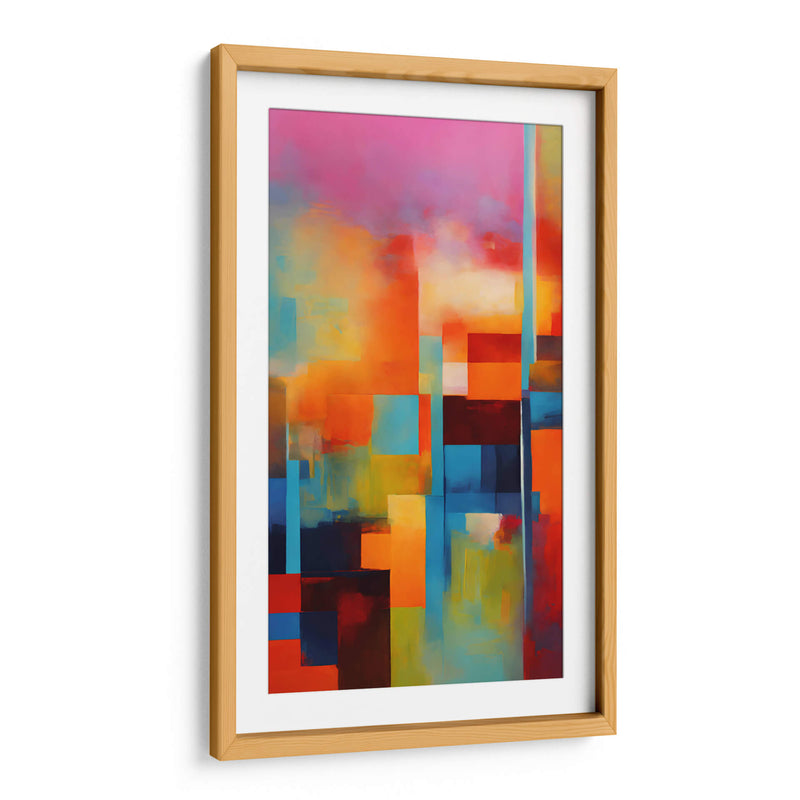 Naranja Cuadrafónico - DEA Digital Esoteric Art | Cuadro decorativo de Canvas Lab