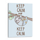 Mantén la calma y mantén la calma - Maita San | Cuadro decorativo de Canvas Lab