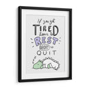 Aprende a descansar, no a rendirte - Maita San | Cuadro decorativo de Canvas Lab