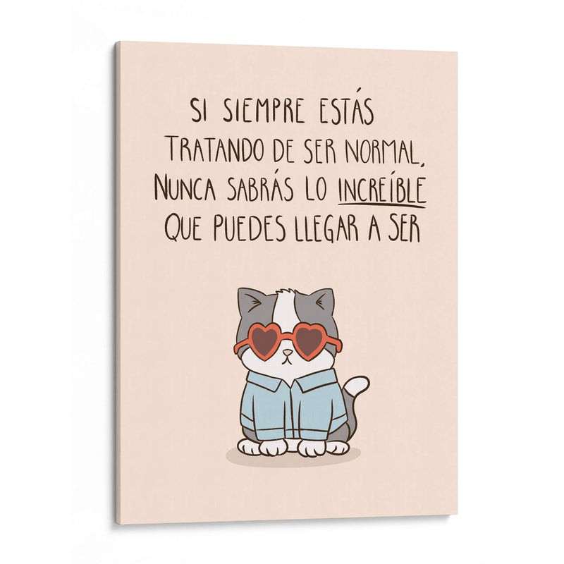 Lo increíble que puedes llegar a ser - Maita San | Cuadro decorativo de Canvas Lab