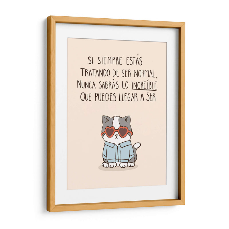 Lo increíble que puedes llegar a ser - Maita San | Cuadro decorativo de Canvas Lab