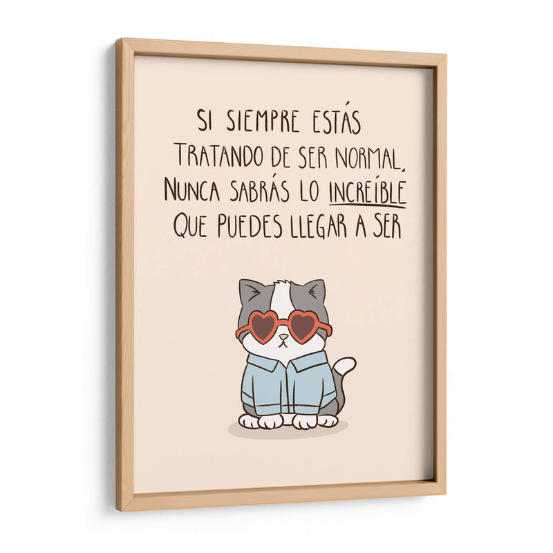 Lo increíble que puedes llegar a ser - Maita San | Cuadro decorativo de Canvas Lab