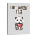 Love yourself first - Maita San | Cuadro decorativo de Canvas Lab