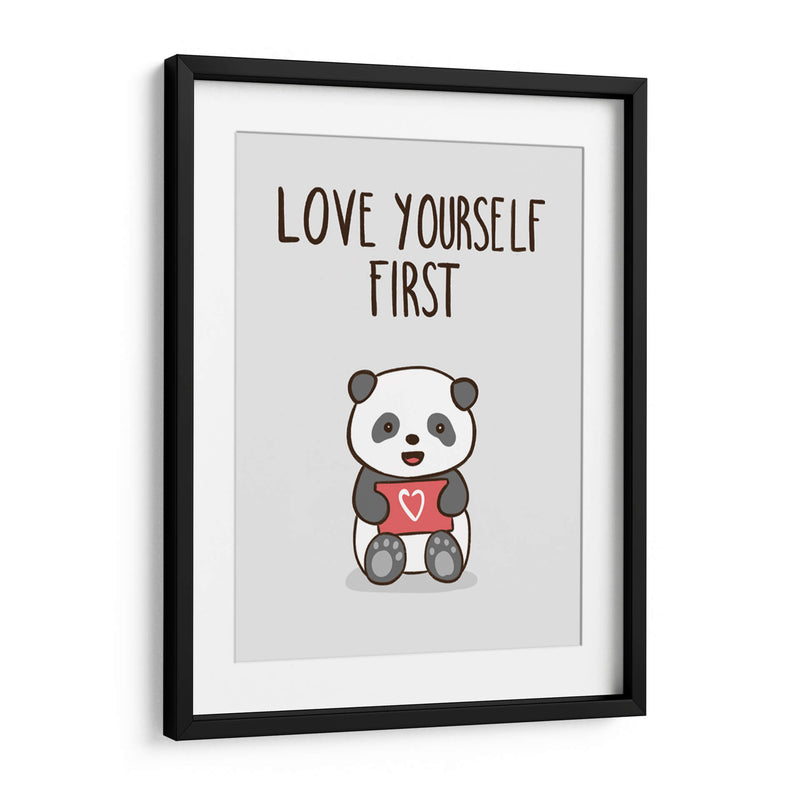 Love yourself first - Maita San | Cuadro decorativo de Canvas Lab
