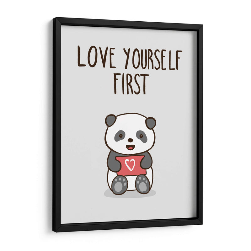 Love yourself first - Maita San | Cuadro decorativo de Canvas Lab