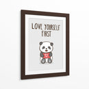 Love yourself first - Maita San | Cuadro decorativo de Canvas Lab