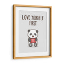 Love yourself first - Maita San | Cuadro decorativo de Canvas Lab